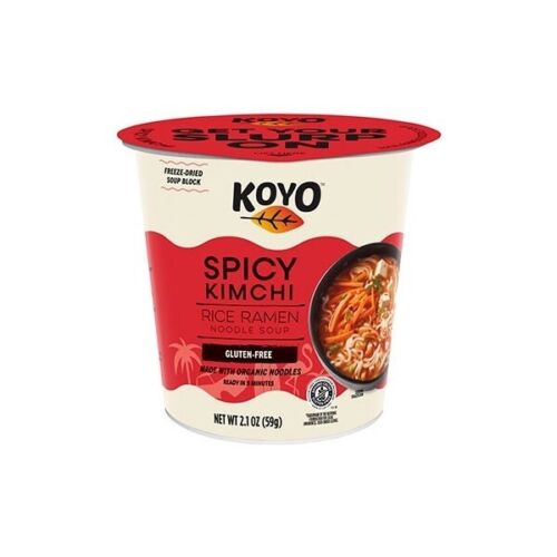Koyo Ramen: Spicy Kimchi (Pack of 6 - 2.1 Oz) - Cozy Farm