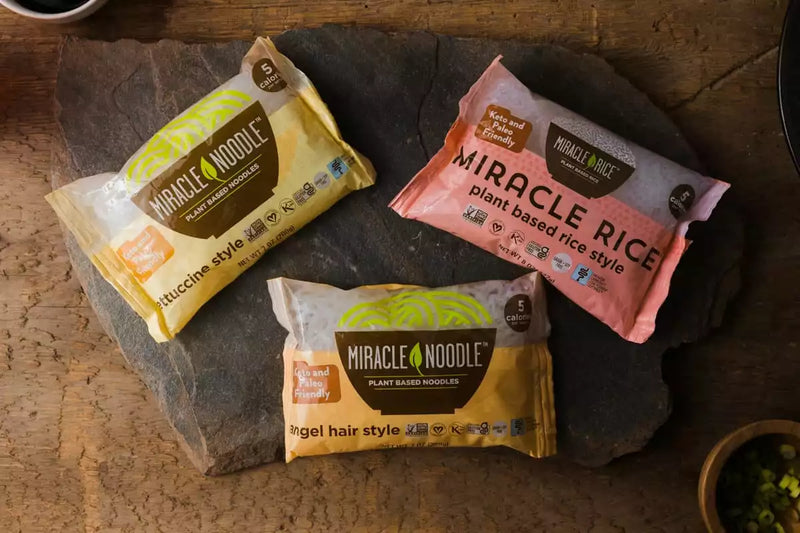 Miracle Noodles:  Your carb free noodles