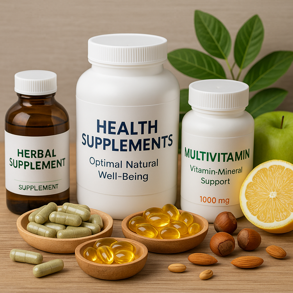 Health Supplements: Our Solutions for Optimal Natural Well-being