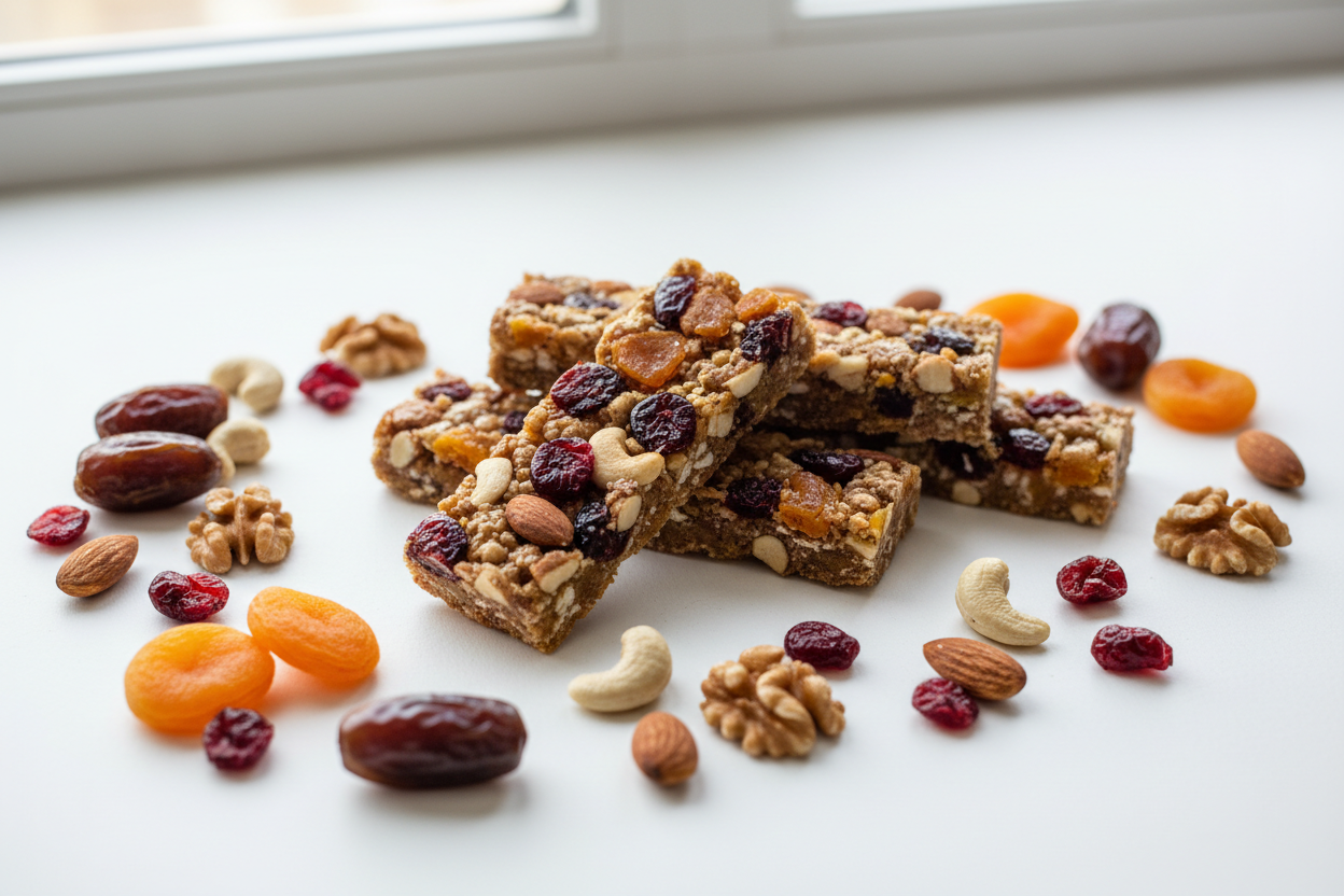 Organic Fruit & Nut Bars – Natural Energy & Nutrition