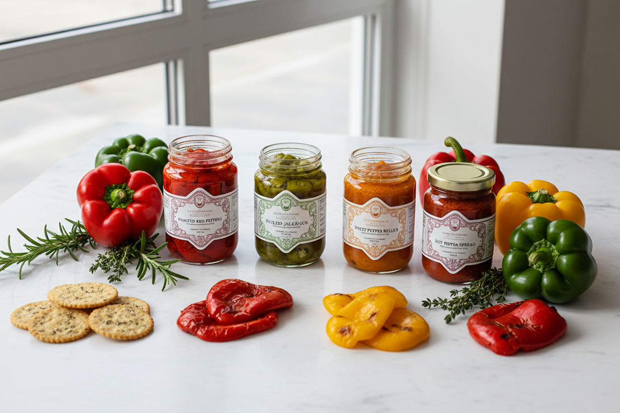 Roasted Peppers & Artisan Relish – Add Bold Flavor Instantly