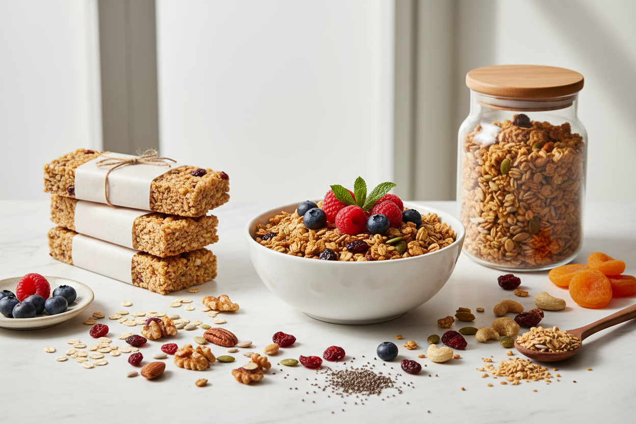 Organic Bars, Cereals & Granolas – Wholesome Breakfast & Snacks