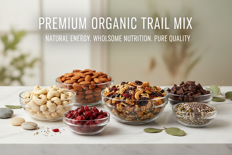Organic Trail Mix | Nuts, Dried Fruit & Energy Snacks