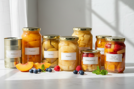 Premium Canned & Jarred Fruits – Organic & Natural