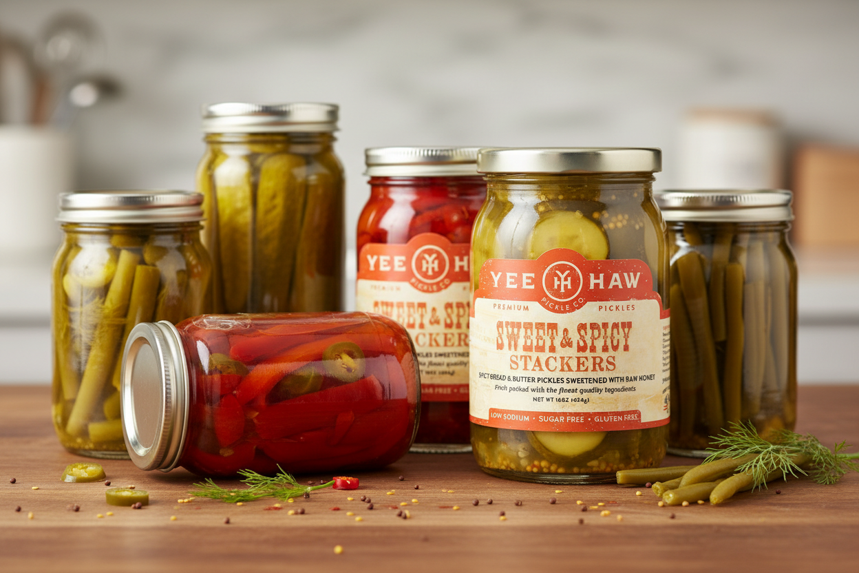 Pickles & Pickled Vegetables - Tangy & Crunchy