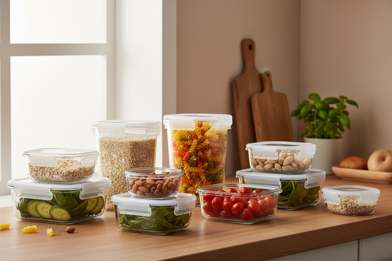 Food Containers: Safe, Sustainable Storage Solutions