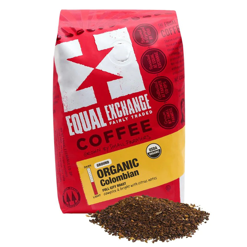 Equal Exchange Colombian Drip Coffee (12 Oz. x 6) - Cozy Farm 