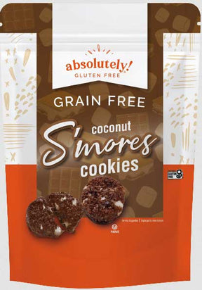 Absolutely Gluten Free Cookie Smores Coconut, 5 oz (Pack of 6) - Kosher Gluten-Free Cookies