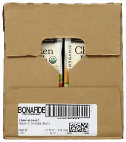 Bonafide Provisions Organic Chicken Bone Broth 32 Oz Case of 6