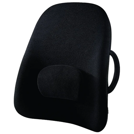 ObusForme Lowback Cushion and Mini Massager Combo Set - Back & Lumbar Support