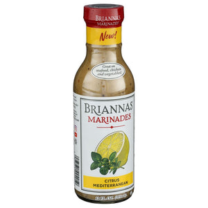 Brianna's - Citrus Medit Marinade, 12 fl oz (Pack of 6) - Gluten Free