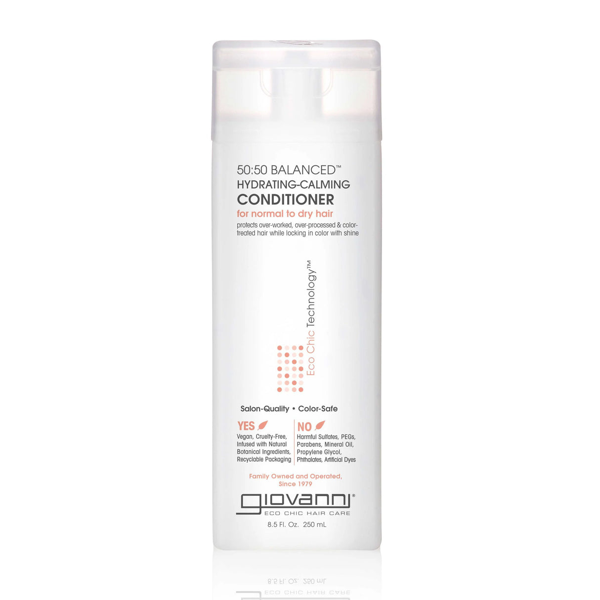 Giovanni conditioner bottle on a white background