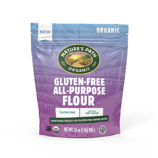 Nature's Path Organic All-Purpose Flour, 32 oz (Pack of 4) - Gluten-Free Baking