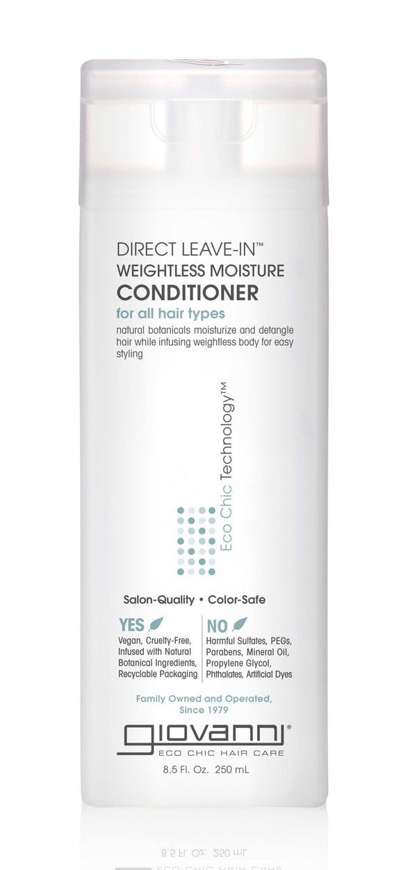 Giovanni DIRECT LEAVE-IN™ WEIGHTLESS MOISTURE CONDITIONER, 8.5 Fl Oz.