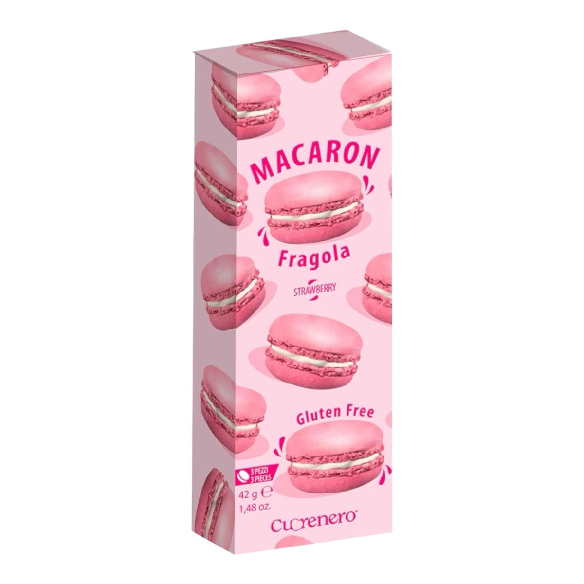 Cuorenero Strawberry Macaron, 42g