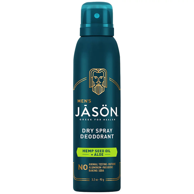 Jason Natural Products Hemp Seed Aloe Deodorant Spray - 3.2 Oz - Cozy Farm 
