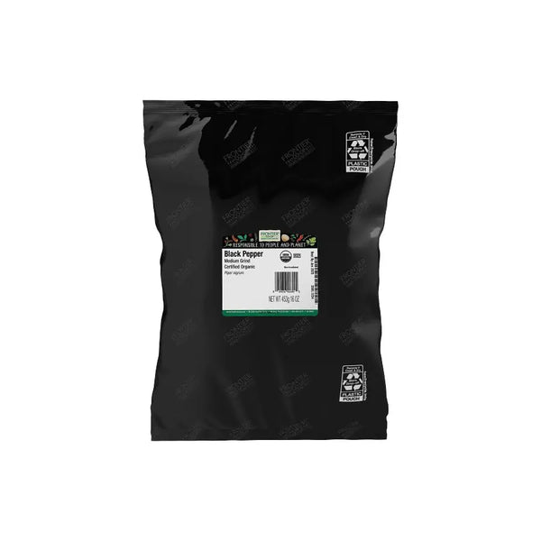 Frontier Co-Op - Black Pepper, Medium Grind, 30 Mesh Dustless, 1 Lb