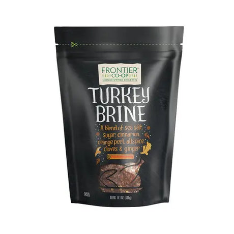 Frontier Turkey Brine, 14.1 oz (Pack of 12) - Kosher Turkey Seasoning