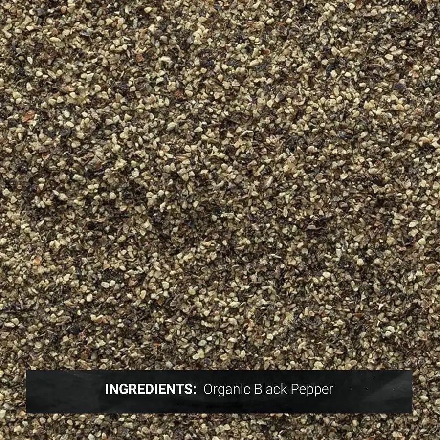 Frontier Co-Op - Black Pepper, Medium Grind, 30 Mesh Dustless, 1 Lb