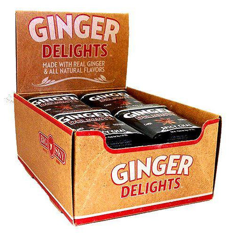 Ginger Delights Ginger Mint Spicy Chai Tea Bags - 12-Pack of 1.07 Oz - Cozy Farm 