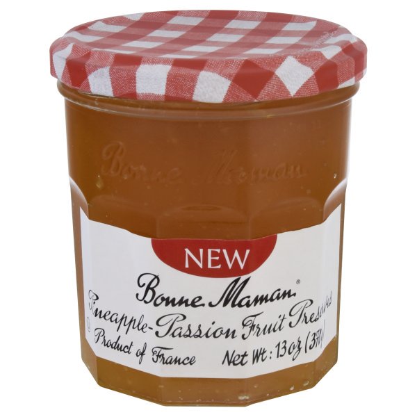 Bonne Maman Pineapple Preserves, Sweet and Tart, 13oz Jar (Pack of 6) - Cozy Farm 