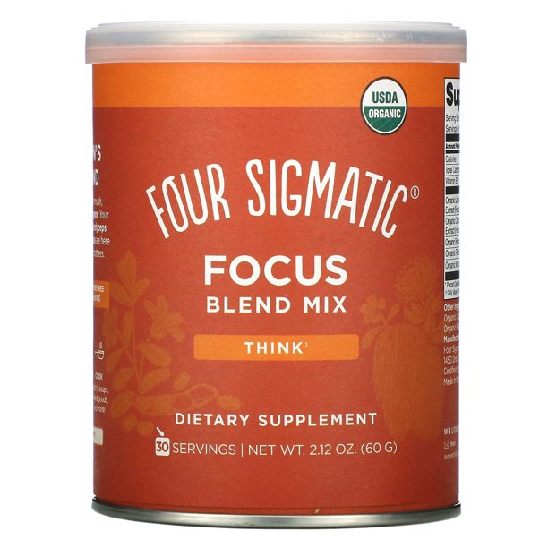 Four Sigmatic - Blend Mix Focus Think  - 2.12 Oz - Cozy Farm 