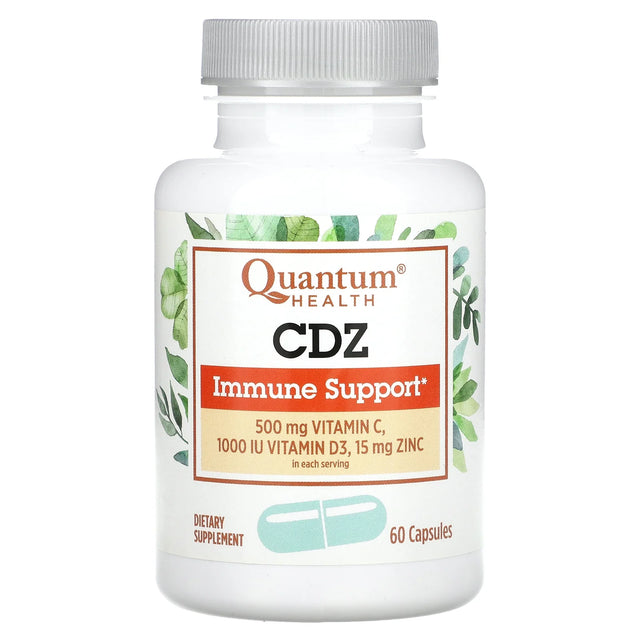 Quantum Health - CDZ Capsules, 60 Cap (Pack of 1) - Gluten & Yeast Free