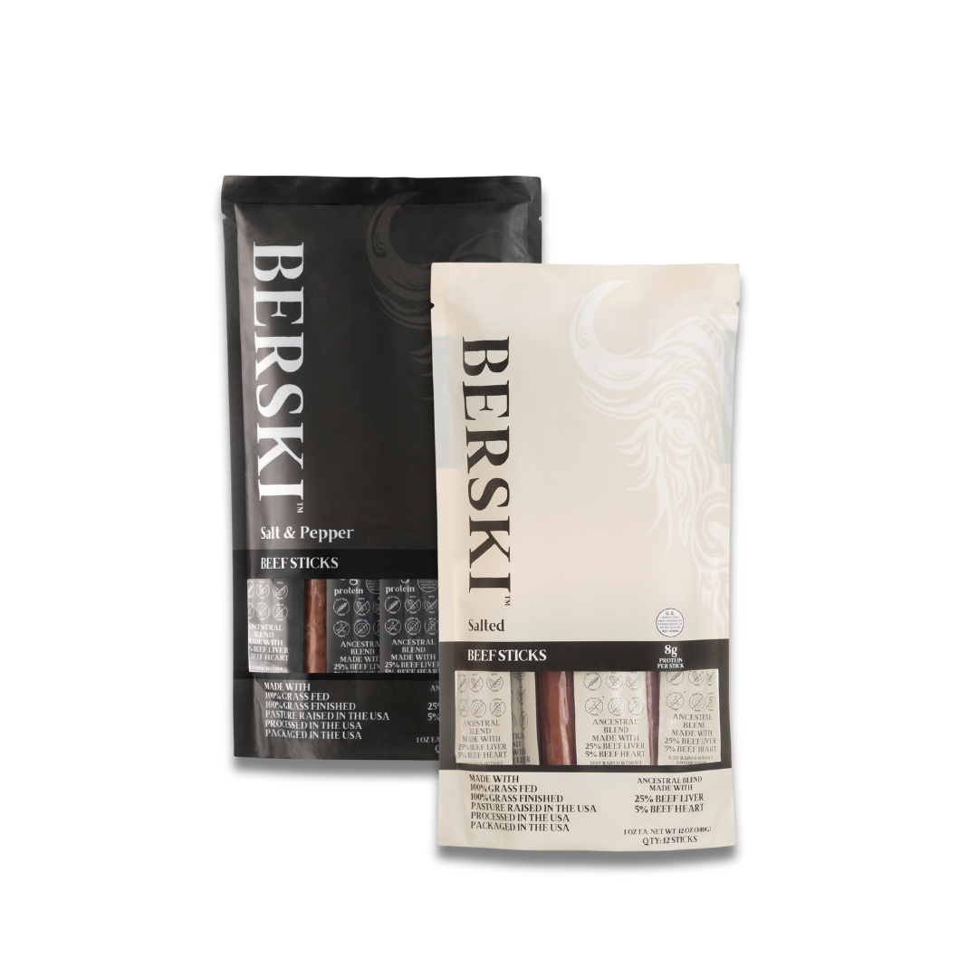 BERSKI 1 oz Ancestral Beef Stick - BUNDLE