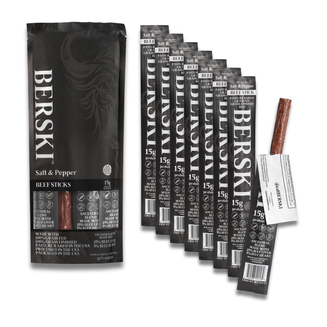 BERSKI Beef Sticks - Salt and Pepper