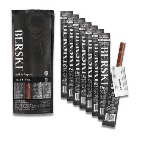 BERSKI Beef Sticks - Salt and Pepper