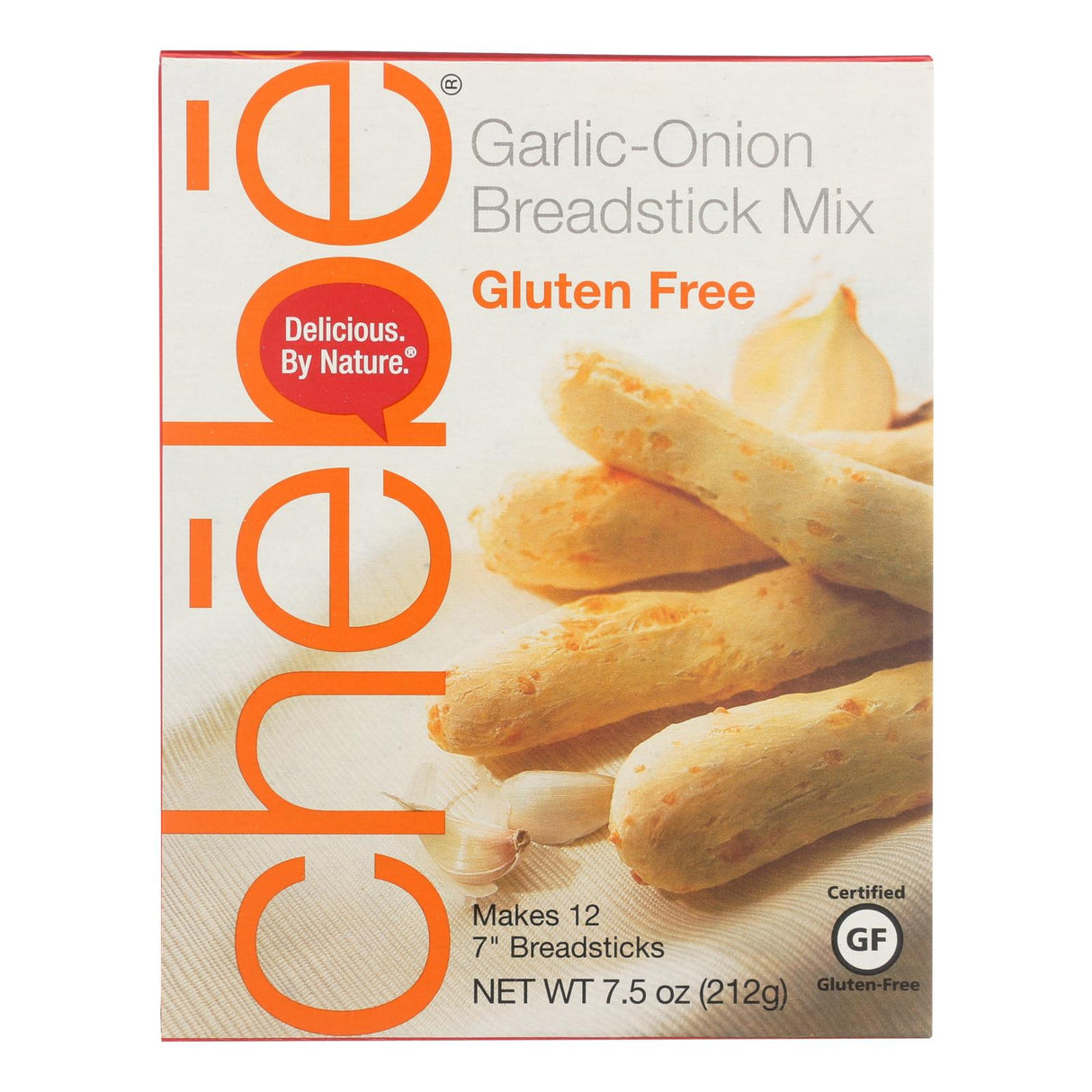 Chebe Bread Products Bread Stick With Garlic and Onion - 8 Pack of 7.5 oz - Cozy Farm 