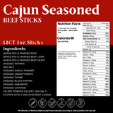 BERSKI Beef Sticks - Cajun Seasoned