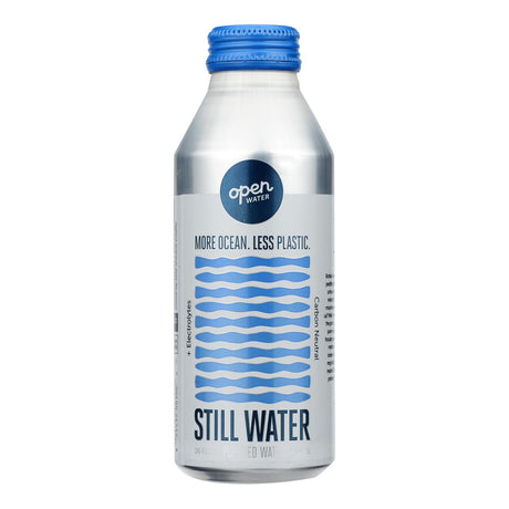 Open Water Electrolyte Enhanced Almond Bottled Water, Case of 12 - 16 Fl Oz Bottles - Cozy Farm 