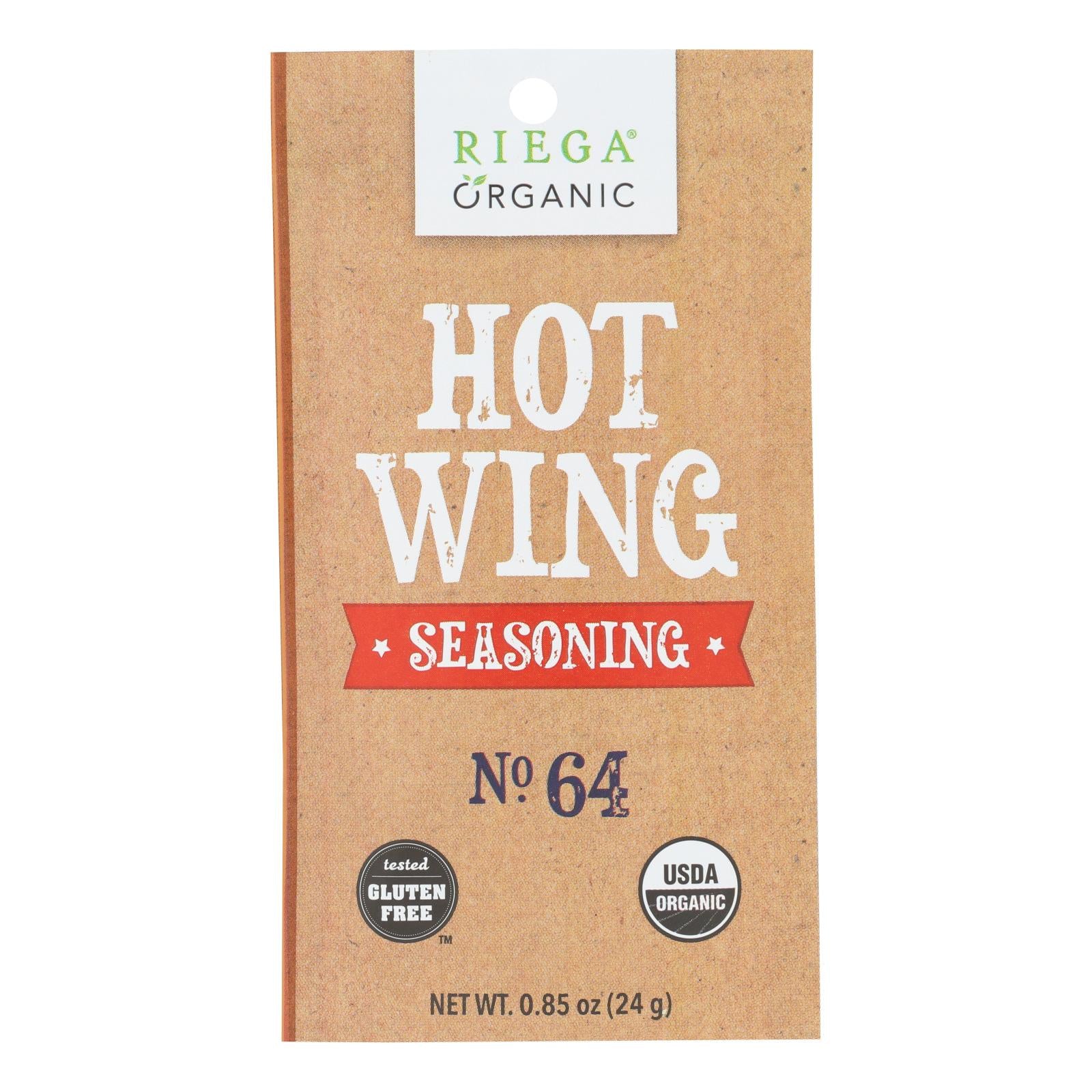 Riega Foods Organic Gluten Free Chili Seasoning, 0.9 Ounce -- 8 per case.