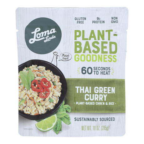 Loma Linda Thai Green Curry, 10 Oz - Case of 6 - Cozy Farm 