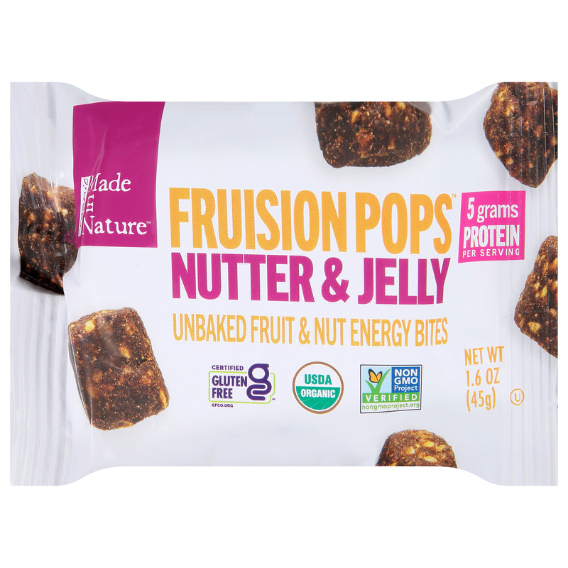 Made In Nature - Pops Nutter Jelly - Case Of 6-1.6 Oz - Cozy Farm 