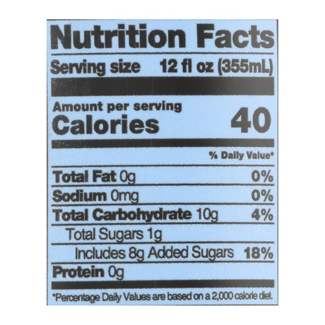 Culture Pop Soda, Ginger Lemon, 4/12 Fl Oz Each, 6 Pack - Cozy Farm 