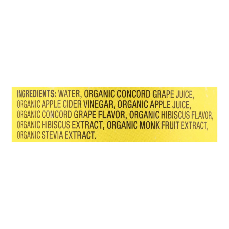 Bragg Apple Cider Vinegar Grp Hibiscus Refresh - 16floz (Case of 12) - Cozy Farm 