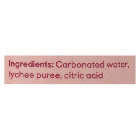 Sanzo - Sparkling Water Lychee, Pack of 12 - 12 Fl Oz - Cozy Farm 