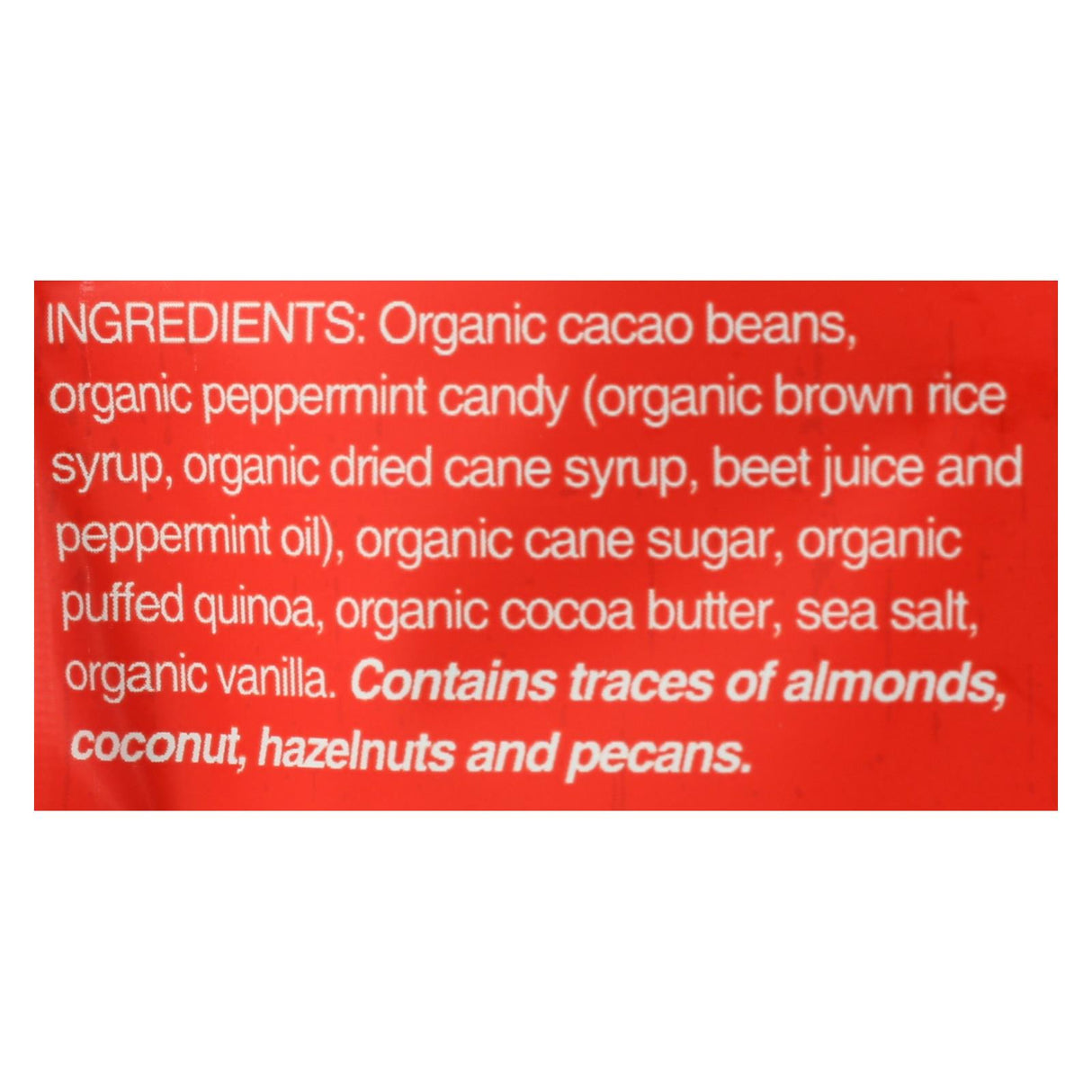 Taza Chocolate Organic Dark Bark (Pack of 12) - Peppermint - 4.2 Oz - Cozy Farm 