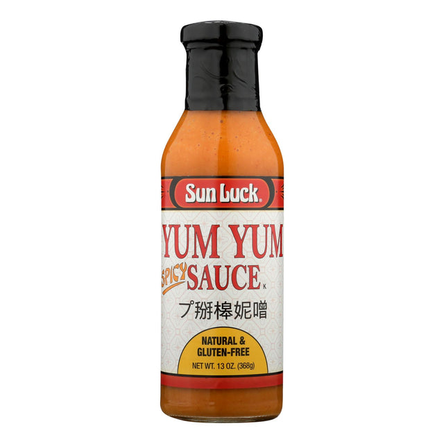 Sun Luck Yum Yum Spicy Sauce - Case of 12 - 13 Oz - Cozy Farm 