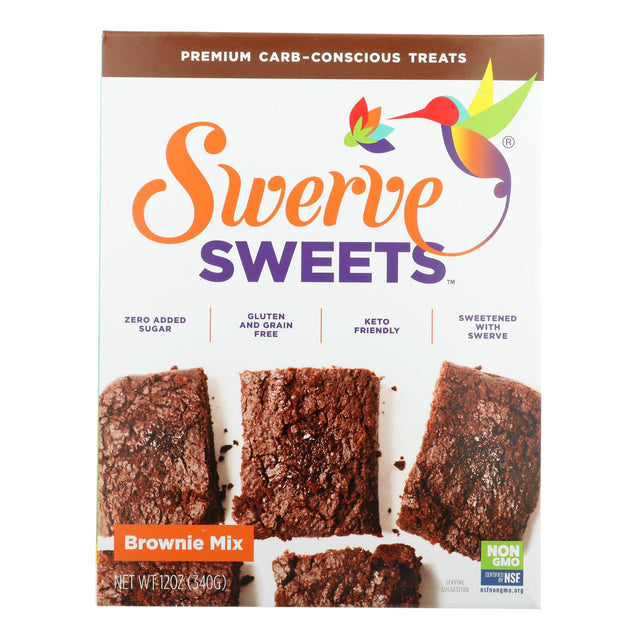 Swerve Mix Bake Brownie, Case of 6 - 12 Oz. - Cozy Farm 