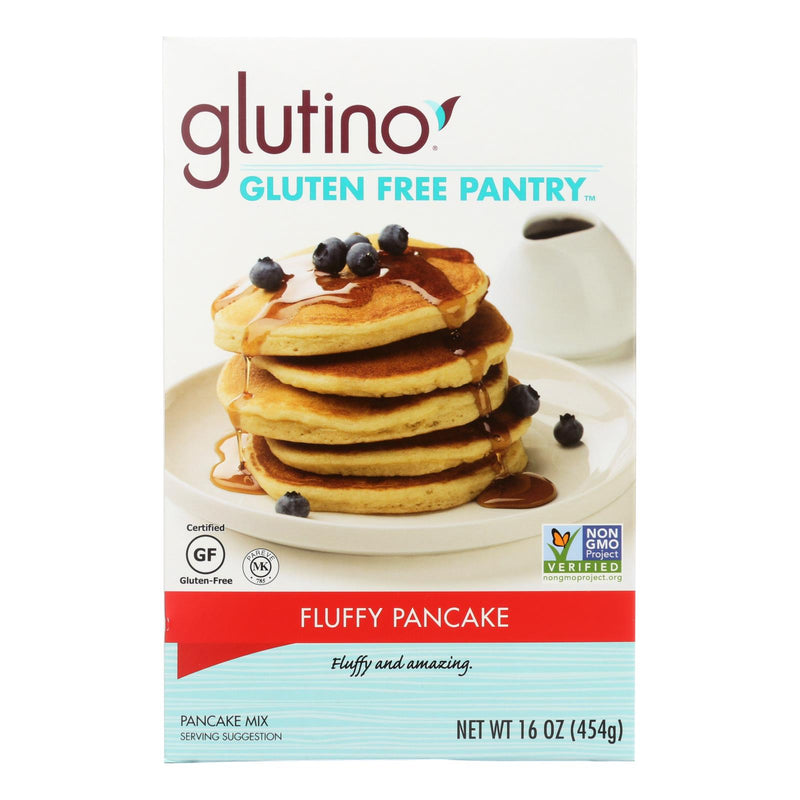 Glutino Fluffy Pancake Mix - Case of 6 - 16 Oz. - Cozy Farm 