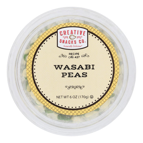 Creative Snacks - Peas Wasabi - Case Of 6-6 Oz - Cozy Farm 