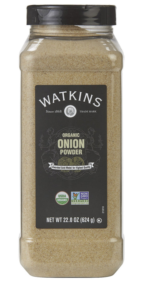 Watkins Premium Yellow Powdered Onion, Rich Flavor and Aroma, 22 Oz, Case of 6 - Cozy Farm 