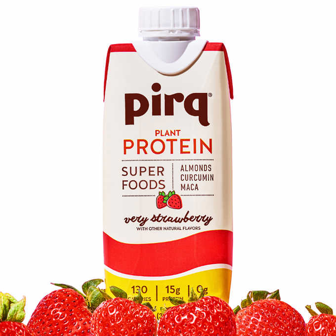 Pirq Sprfd Protein Shake Straw - Case of 12 (11 oz) - Cozy Farm 