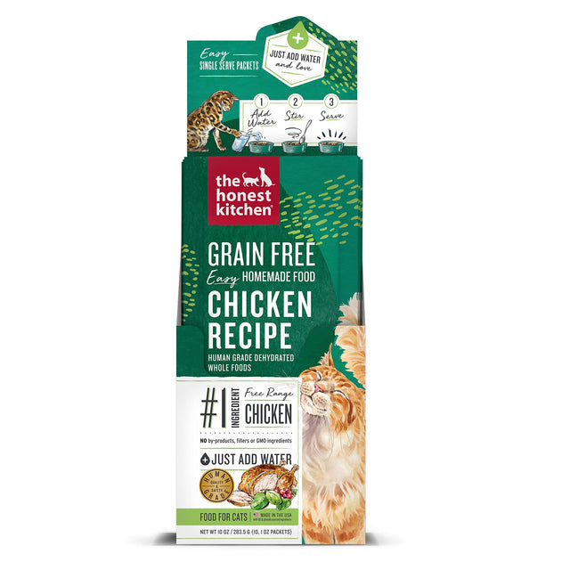 The Honest Kitchen - Cat Fd Green Fr Dehyd Turkey - Case Of 6-10/1 Oz - Cozy Farm 