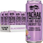 Yachak Blackberry Yerba Mate - 12-16oz Can (Pack of 12) - Cozy Farm 