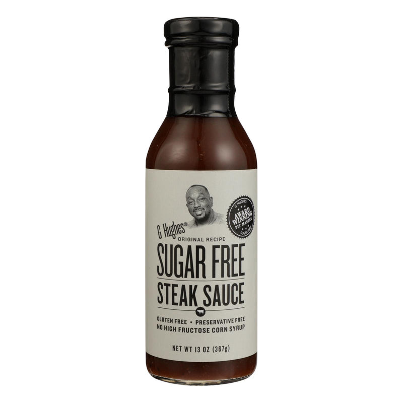 G Hughes Sugar Free Steak Sauce - 13 Oz - Case of 6 - Cozy Farm 