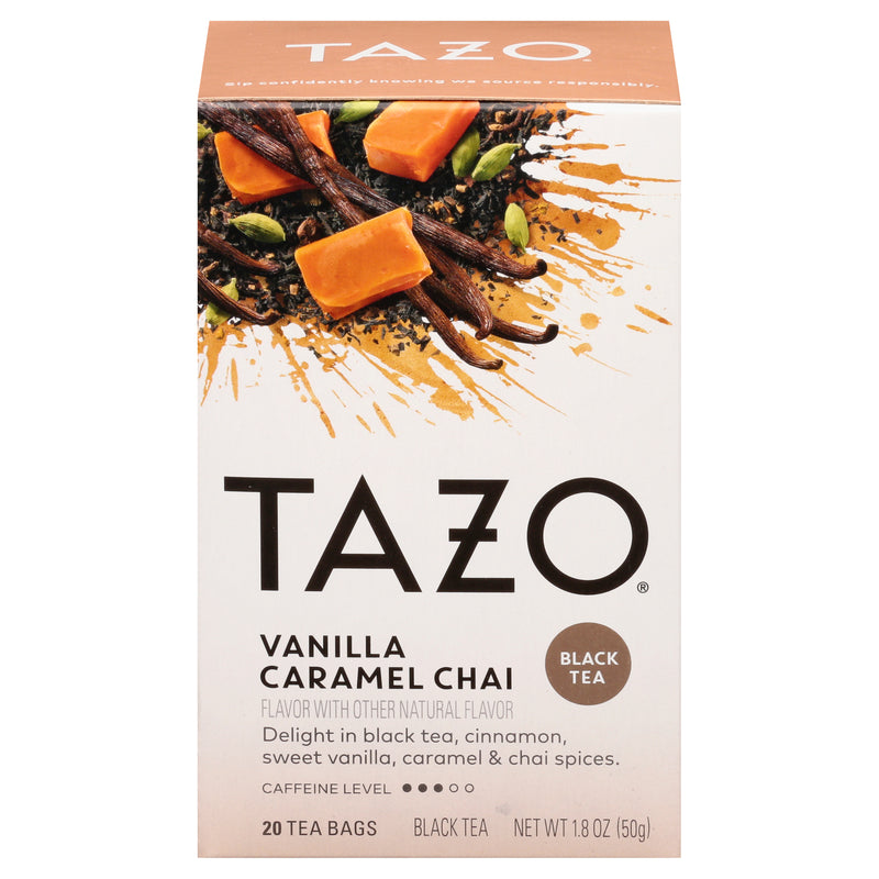 Tazo Tea - Tea Vanilla Carml Chai - Case Of 6 - 20 Bag - Cozy Farm 